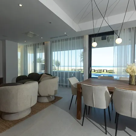 Villa Adria - Seafront B- Quiet Beachfront Retreat With Private Pool *