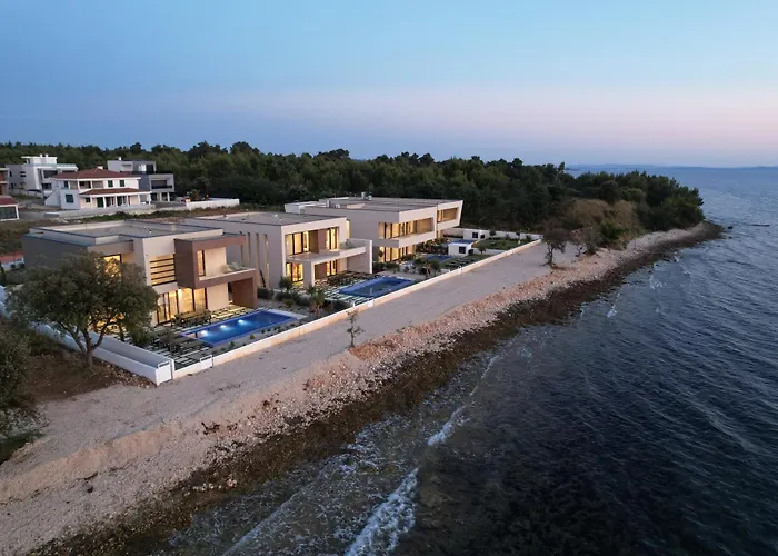 Adria - Seafront B- Quiet Beachfront Retreat With Private Pool *