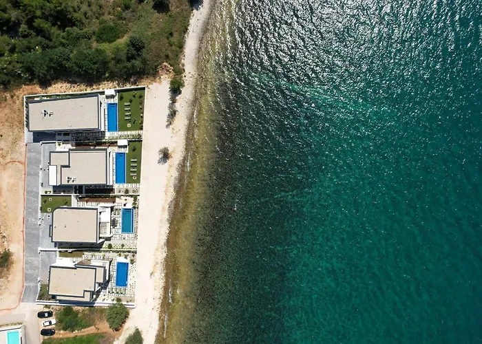 Adria - Seafront B- Quiet Beachfront Retreat With Private Pool *