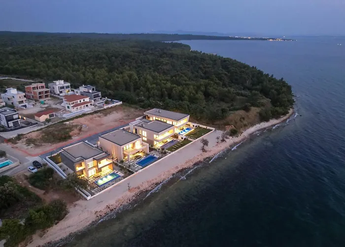 Adria - Seafront B- Quiet Beachfront Retreat With Private Pool *