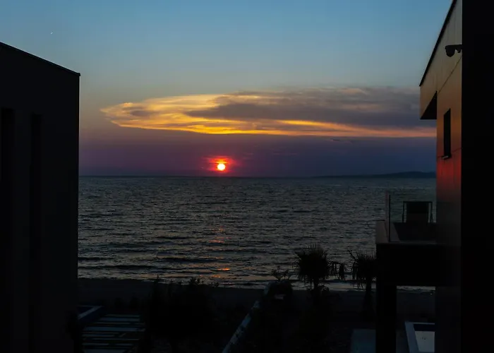 Adria - Seafront B- Quiet Beachfront Retreat With Private Pool